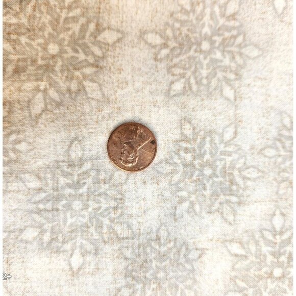 Winter Snowflake Pattern Fabric For Quilting & Crafts half yard - Picture 3 of 10
